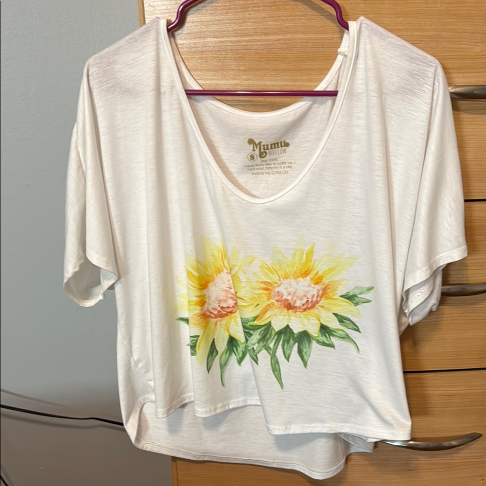 Show Me Your Mumu Billy-Bob Crop Top